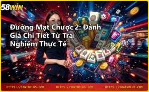 Giao diện game slot Đường Mạt Chược 2 với các quân mạt chược phát sáng