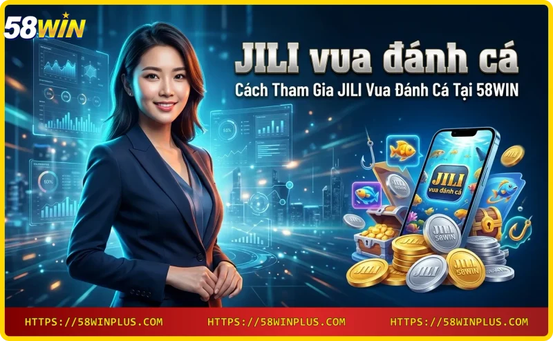 Hướng dẫn đăng ký và chơi JILI vua đánh cá tại 58WIN