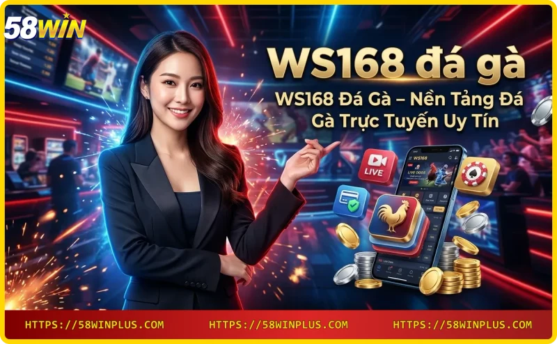 Nền tảng WS168 đá gà trực tuyến uy tín tại 58WIN