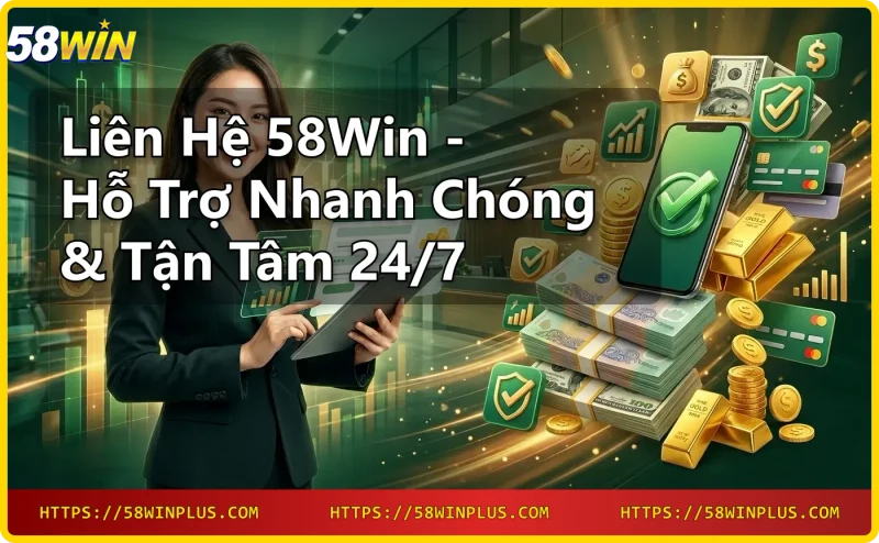 Người dùng gặp sự cố và cần hỗ trợ từ 58win