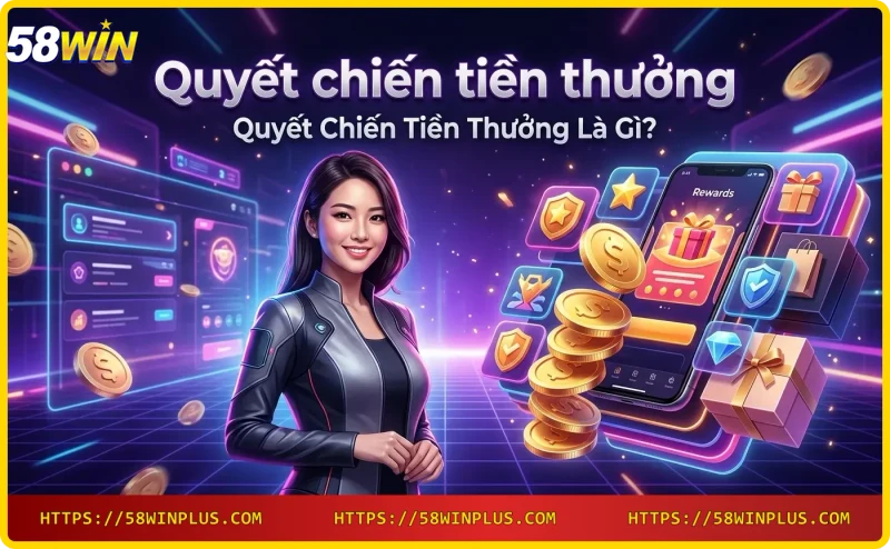 Quyết chiến tiền thưởng slot thưởng lớn game jackpot 58WIN