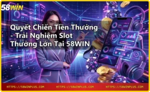 Quyết chiến tiền thưởng slot thưởng lớn game jackpot 58WIN