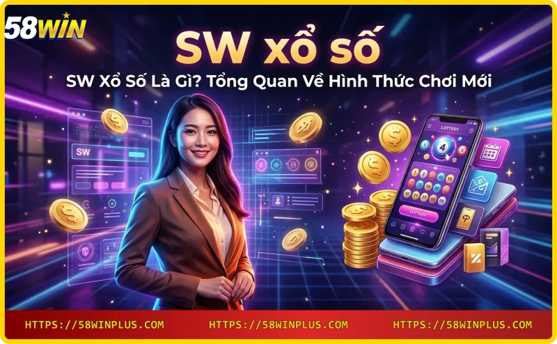 SW xổ số trên điện thoại di động - minh họa cách chơi xổ số trực tuyến